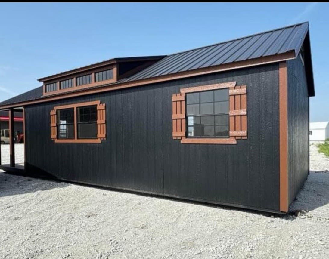 16 x 48 tiny house Shell perfect DIY project free delivery 25 states thumbnail 2