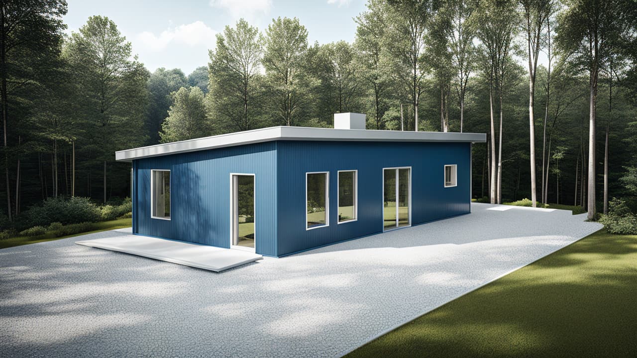 Tiny House Kit, Exterior Building Envelope Made With Structural Insulated Panels thumbnail 2