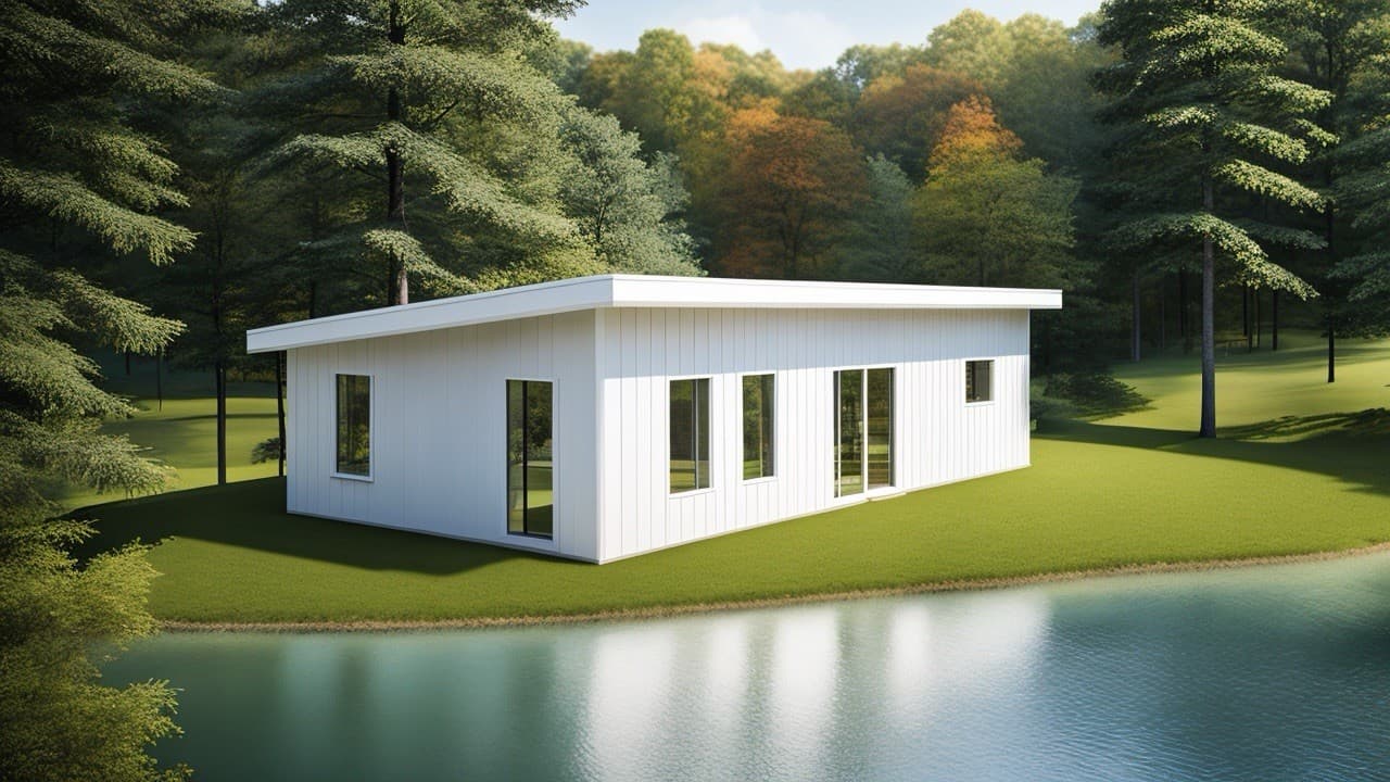 Tiny House Kit, Exterior Building Envelope Made With Structural Insulated Panels thumbnail 3
