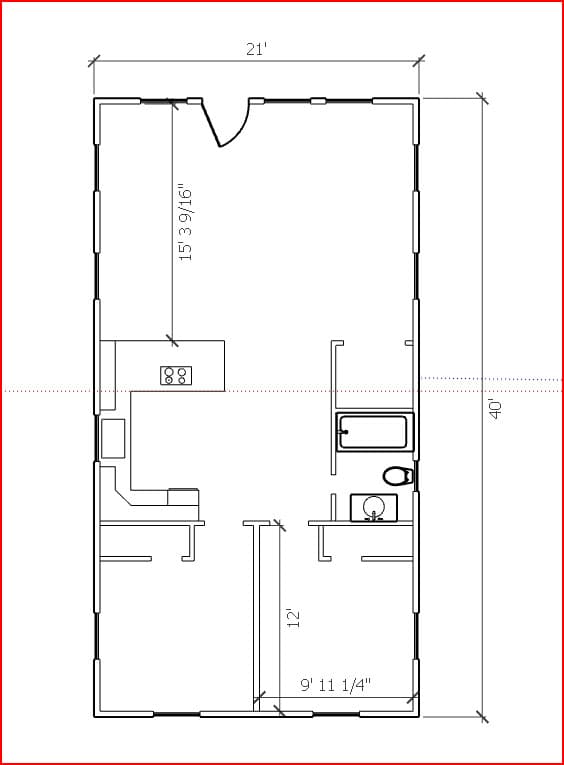 Tiny House Kit, Exterior Building Envelope Made With Structural Insulated Panels thumbnail 5